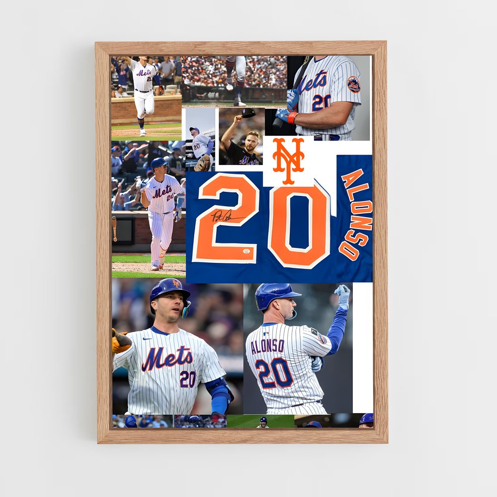 Poster Mets Fever – affiche Baseball (vue 4)
